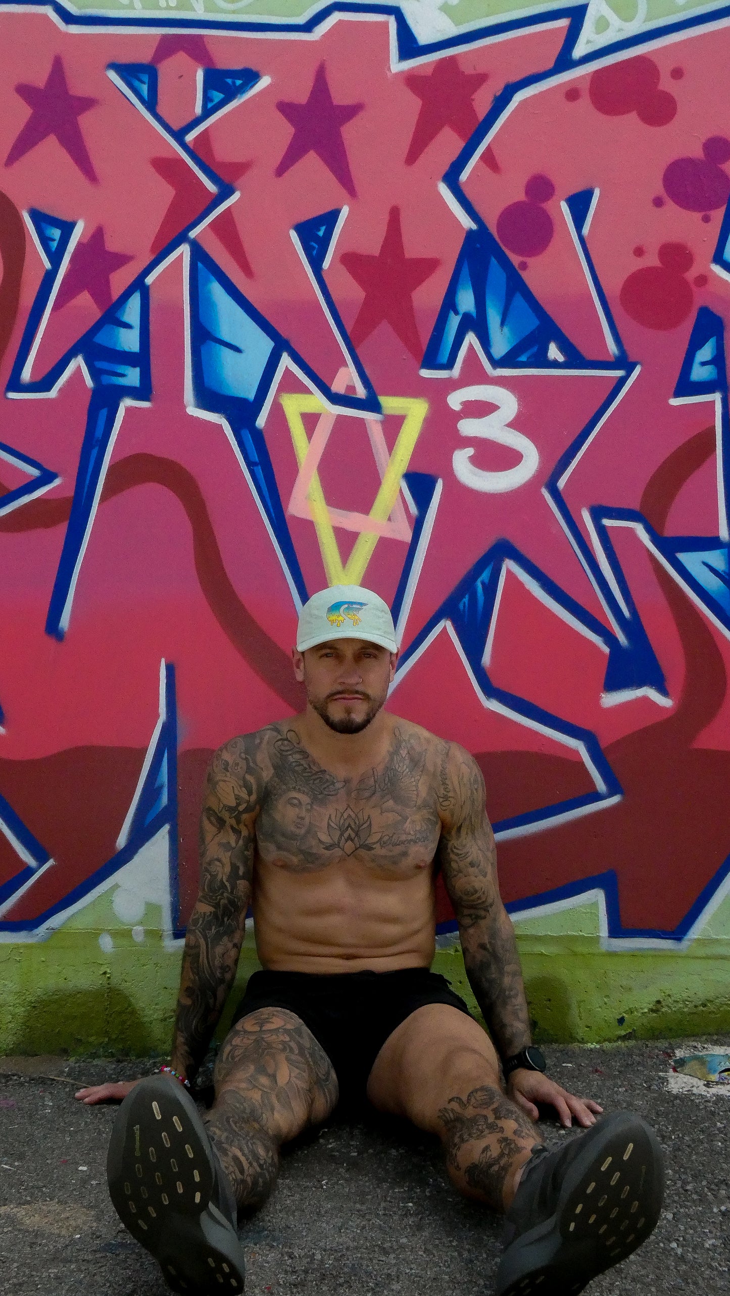 Nylon Training Cap - Light Green - Slime logo