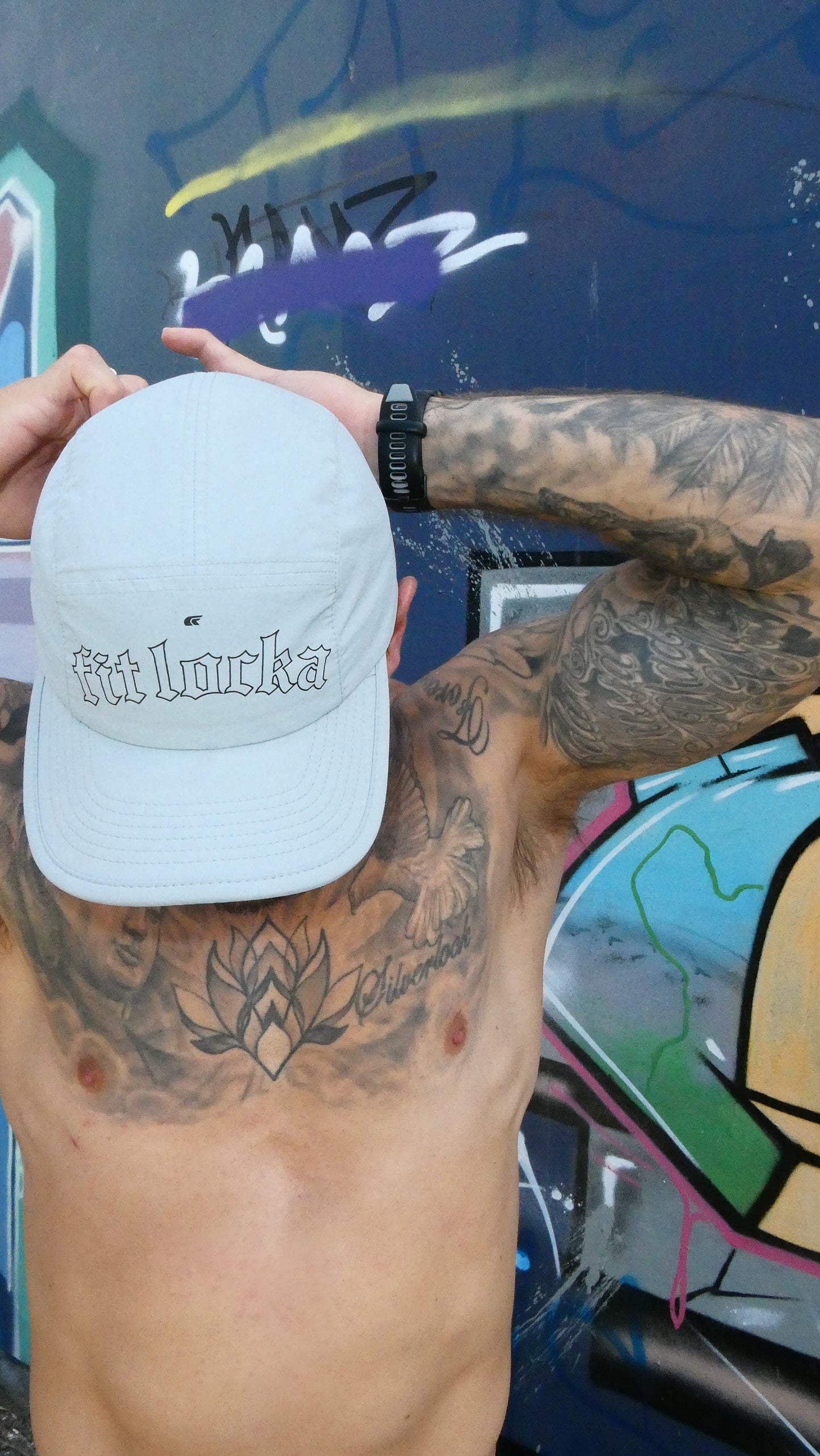 Nylon Training Cap - Grey