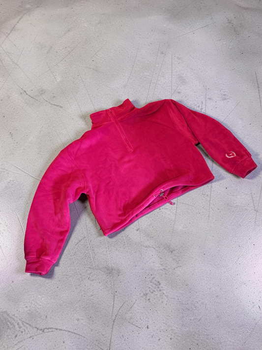 Fitlocka Fleecies Half Zip - Pink