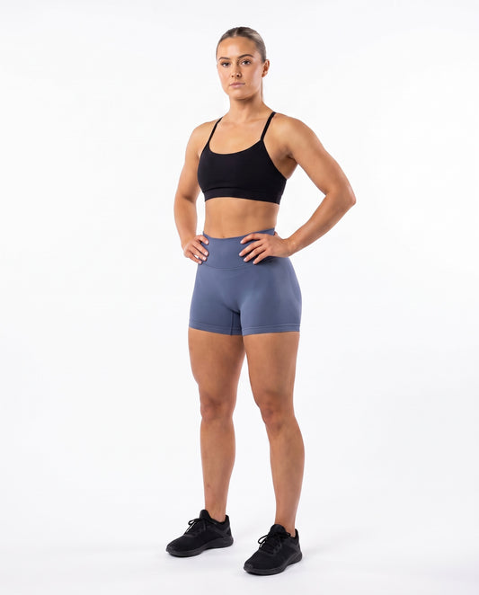 Fitlocka Seamless Shorties - Blue Grey