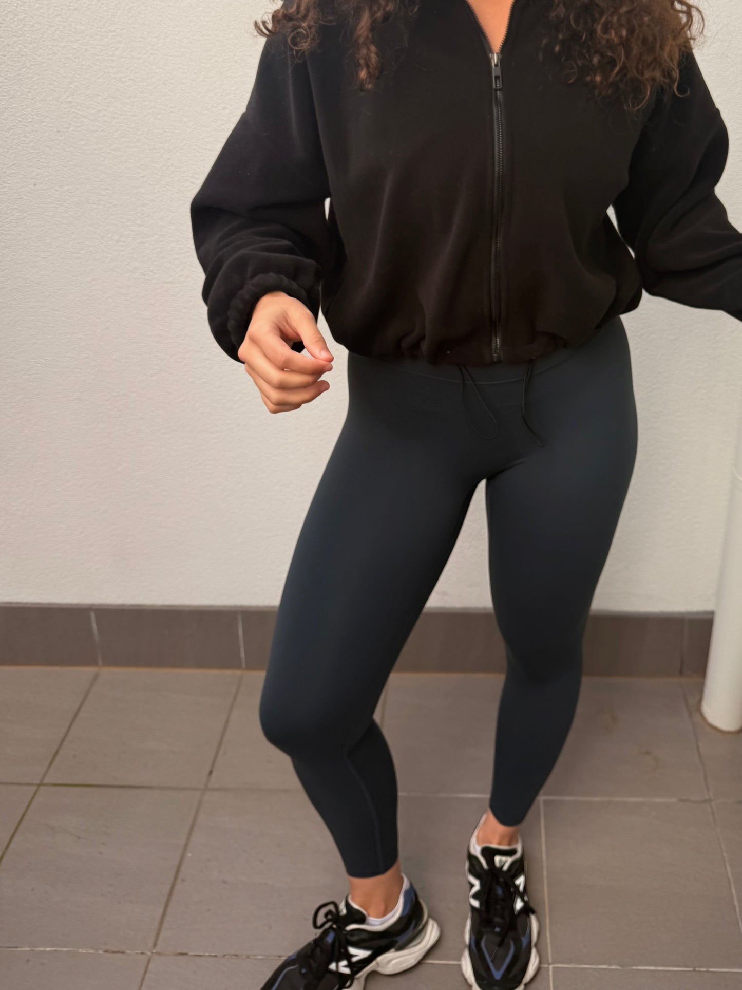 Fitlocka Tights - Slate Blue
