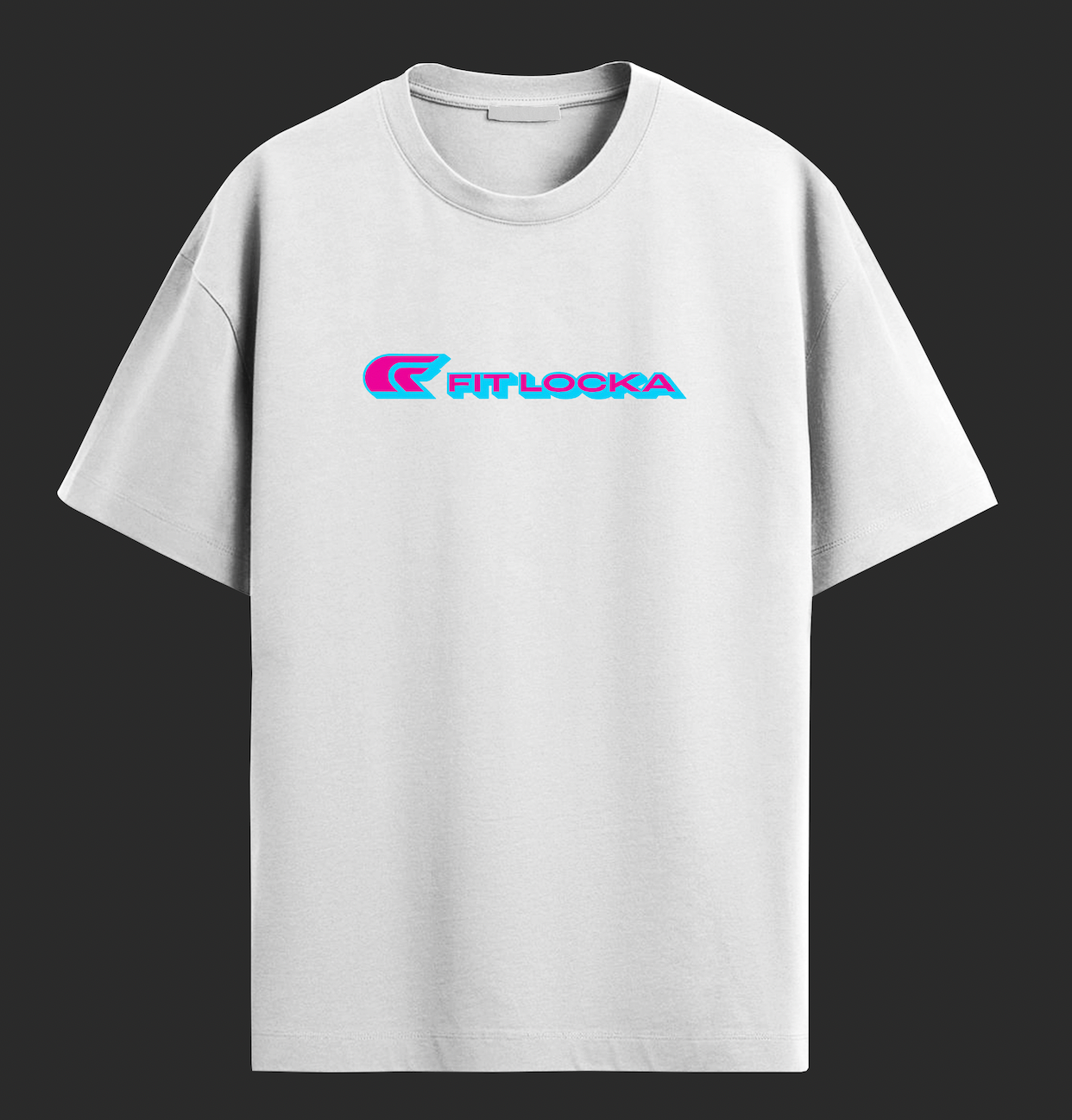 Oversized White Uni Sex Graphic Heavy Weight T-shirt