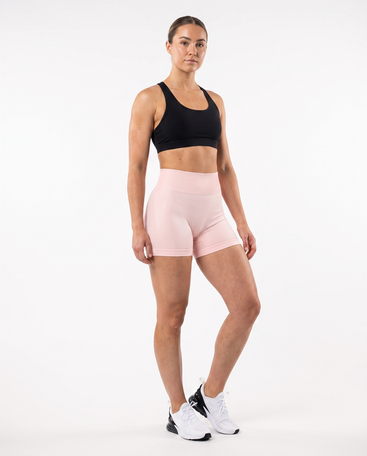Fitlocka Seamless Shorties - Baby Pink